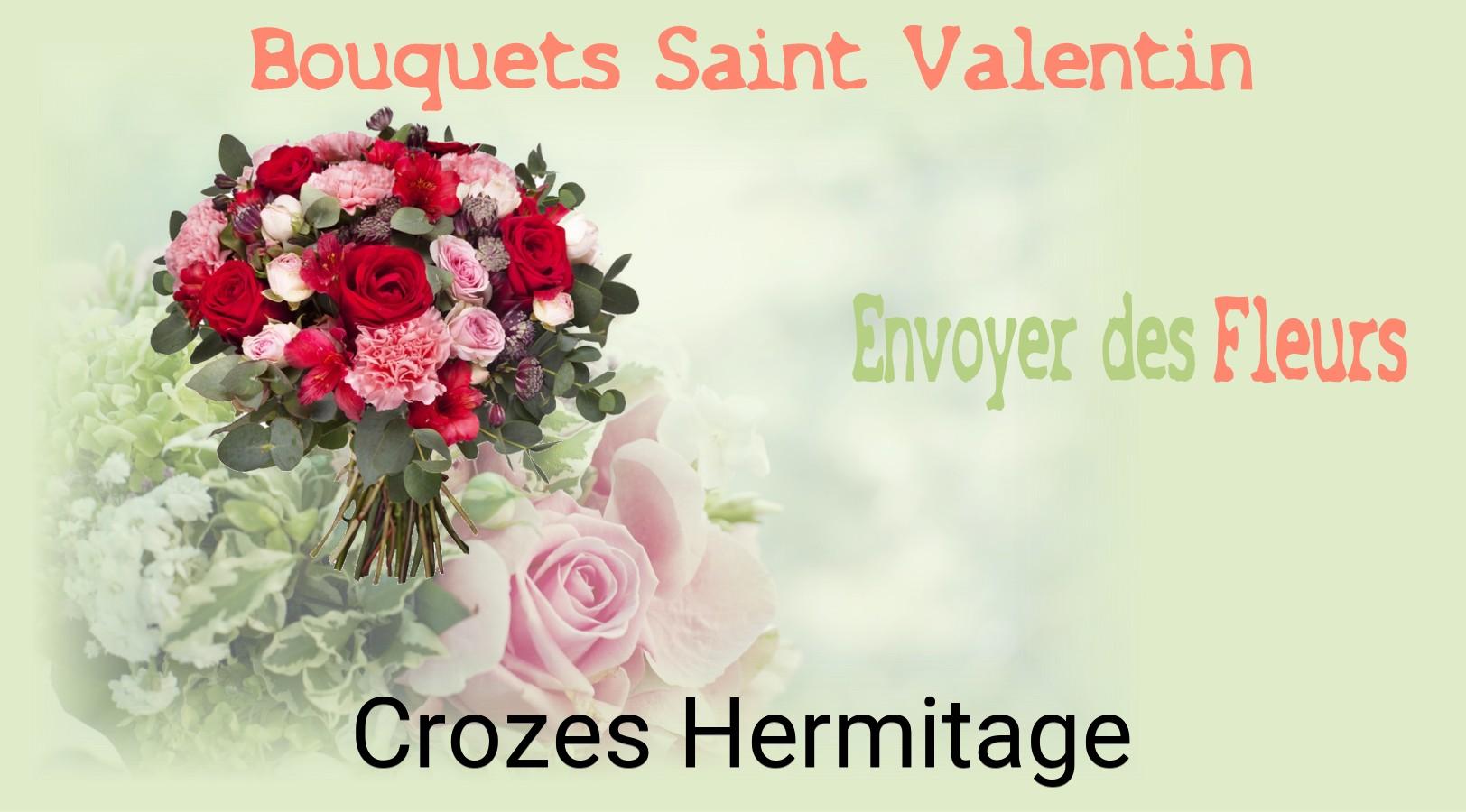 Roses de Saint-Valentin livrées à Crozes-Hermitage